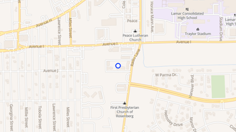 Map for Ashton Oaks Apartments - Rosenberg, TX