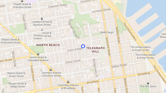 Map for Telegraph Hill - San Francisco, CA
