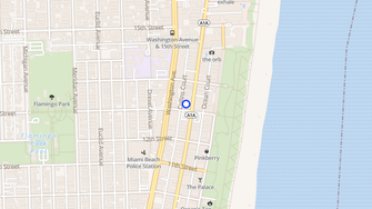 Map for Alamac Apartments - Miami Beach, FL