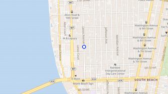Map for Sunrise Apartments - Miami Beach, FL