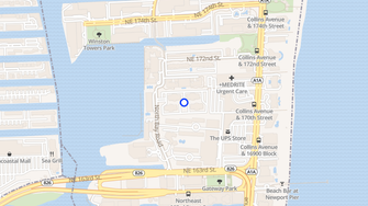 Map for Vistaview Apartments Ltd - Miami, FL