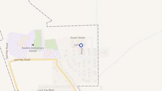 Map for Shandon Park Apartments - Rawlins, WY