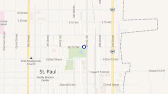 Map for Housing Authority Of St Paul - Saint Paul, NE