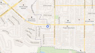 Map for Patrician Apartments - Lomita, CA
