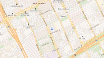 Map for New Amsterdam Lofts - Detroit, MI