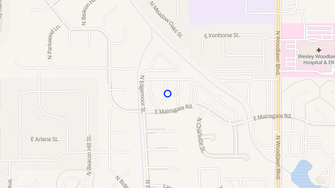 Map for Willow Creek Apartments - Wichita, KS