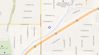 Map for Conquistador Apartments - Wichita, KS