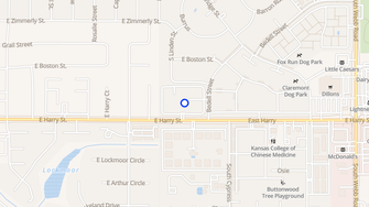 Map for Pheasant Run Apartments - Wichita, KS
