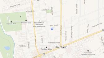 Map for Hunter's Ridge Apartments - Plainfield, IN