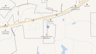 Map for Wildwood Apartments - Pineville, LA