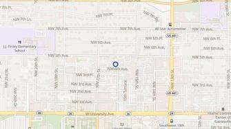 Map for Gator Side Apartments - Gainesville, FL