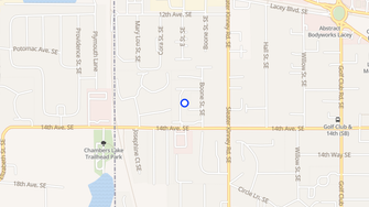 Map for Cedar Park Apartments - Lacey, WA