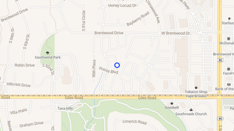 Map for Pointe Apartments - La Vista, NE