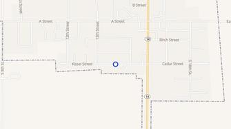 Map for Cedar Grove Apartments - Aurora, NE