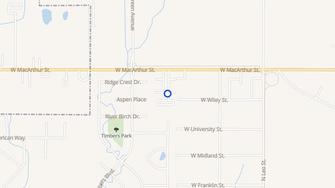 Map for Sherwood Pointe - Shawnee, OK