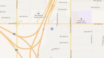 Map for Southern Oaks Apartments - Oklahoma City, OK