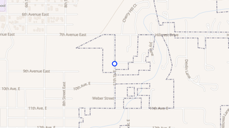 Map for Sunny Slope Vista Apartments - Polson, MT