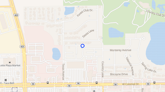 Map for Country Club Townhouses West - Orlando, FL