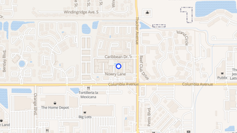 Map for Three Fountains Apartments - Kissimmee, FL