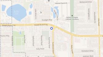 Map for Eastbrook Apartments - Winter Park, FL