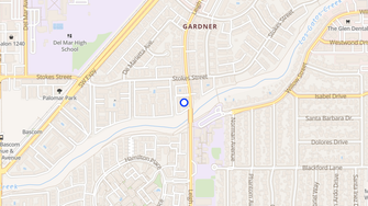 Map for Mission Villa Apartments - San Jose, CA