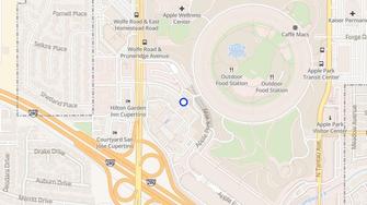 Map for Hampton At Cupertino - Cupertino, CA