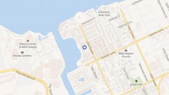 Map for Parc at Marina Landing  - Galveston, TX