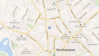 Map for Michael's House - Northampton, MA