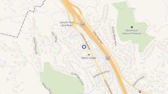 Map for Park Hill - San Rafael, CA