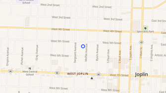 Map for Mayflower Apartments - Joplin, MO