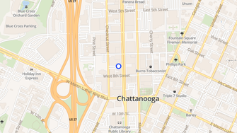 Map for River City Apartments - Chattanooga, TN