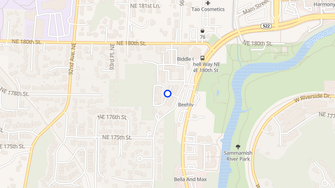 Map for Trailside Apartments - Bothell, WA