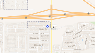 Map for Desert Sun Condominiums - Apache Junction, AZ