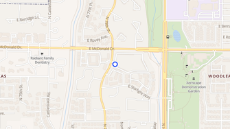 Map for Scottsdale Place Apartments  - Scottsdale, AZ