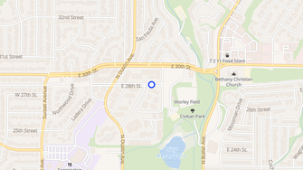 Map for Cedar Ridge Apartments - Farmington, NM