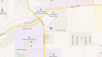 Map for Paseo Del Sol Apartments - Santa Fe, NM