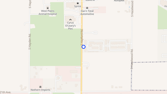 Map for Bentley Apartments - Spokane, WA