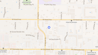 Map for Park Ridge Apartments - Kennewick, WA