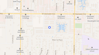 Map for Irving Place Apartments - Kennewick, WA