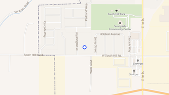 Map for South Hill I Apartments - Sunnyside, WA