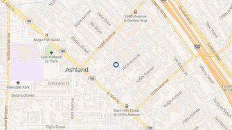 Map for Sandpiper Apartments - San Leandro, CA