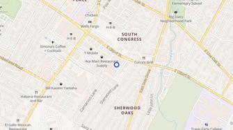 Map for Sunnymeade Apartments - Austin, TX
