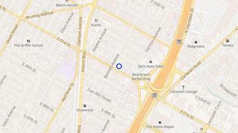 Map for Chartres Apartments - Austin, TX