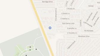 Map for Sierra Carmichael - Sierra Vista, AZ