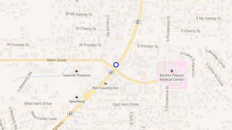 Map for Forest Hills Condominiums - Payson, AZ
