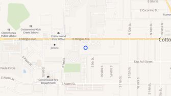 Map for Casa Del Sol - Cottonwood, AZ