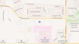 Map for Cypress Point Retirement Apartments - Casa Grande, AZ