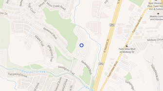 Map for Meadowood Apartments - Redding, CA
