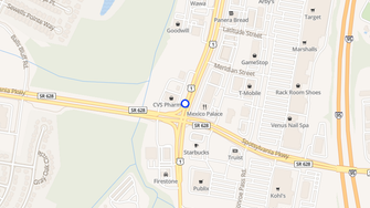 Map for Stratford Square Apartments - Fredericksburg, VA