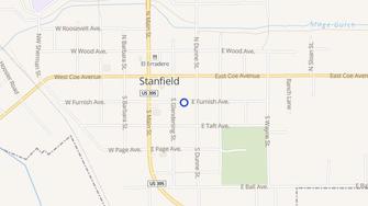 Map for Diamond Crest Apartments - Stanfield, OR